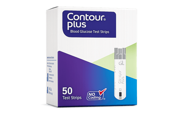 CONTOUR®PLUS Blood Glucose Test Strips