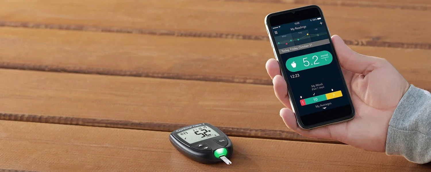CONTOUR® DIABETES APLIKACIJA
