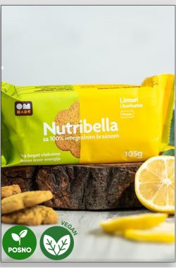 NUTRIBELLA biskvit limun i kurkuma
