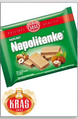 KRAŠ napolitanke sa lešnikom bez šećera
