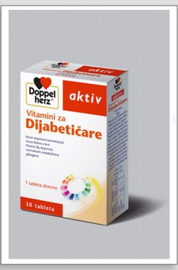 DOPPELHERZ Vitamini za dijabetičare 30 tab.