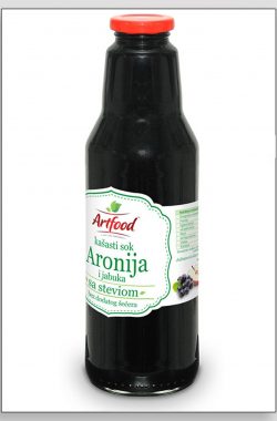 ARTFOOD ARONIJA i JABUKA voćni nektar sa steviom