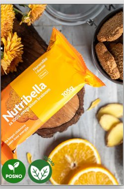 NUTRIBELLA biskvit narandža i đumbir