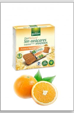 GULLON Keks ovas pomorandža 144g