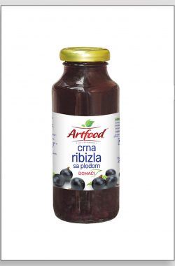 ARTFOOD CRNA RIBIZLA voćni sok sa plodom