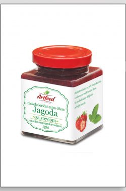 ARTFOOD JAGODA exstra džem sa steviom i fruktozom
