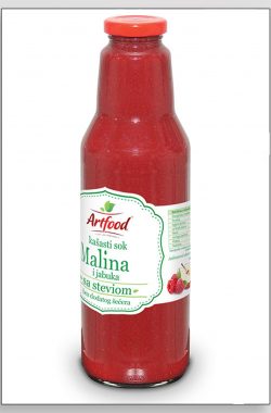 ARTFOOD MALINA i JABUKA voćni nektar sa steviom