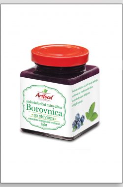 ARTFOOD BOROVNICA exstra džem sa steviom i fruktozom