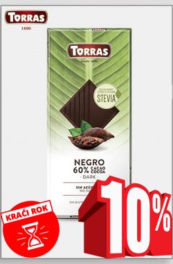 CRNA ČOKOLADA 60% kakao 100g