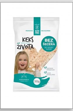 ALEKSANDRIJA mleveni keks bez šećera i glutena